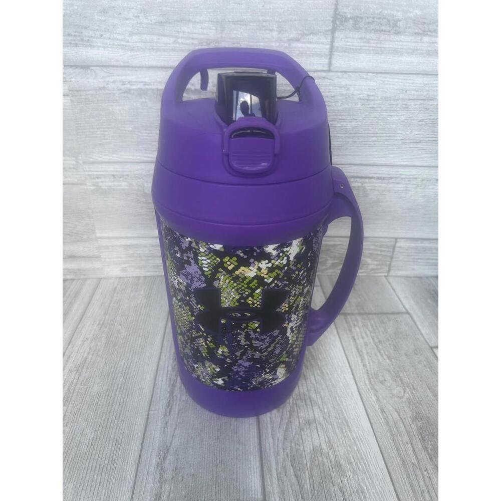 Under Armour UA Playmaker 64 oz. Printed Insulated Jug In Purple Python